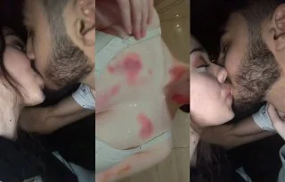 Öpüşürken Vakum Gibi Yapışan Türk Sevgililer Bol Videolu