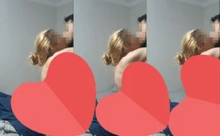 Genç Sevgilisiyle Sikişirken Videoya Alan Sarışın Dul Kadın (Tavsiye İçerik)