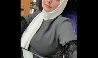 Türbanlı Balıketli Güzel Yüzlü Hatun
